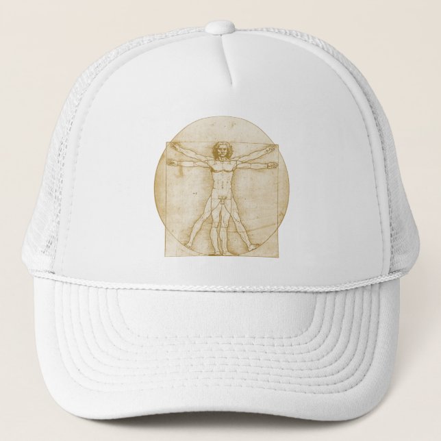 Gorra De Camionero Casquillo de Leonardo da Vinci (Anverso)