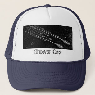 Gorra De Camionero Casquillo de lluvia de meteoritos