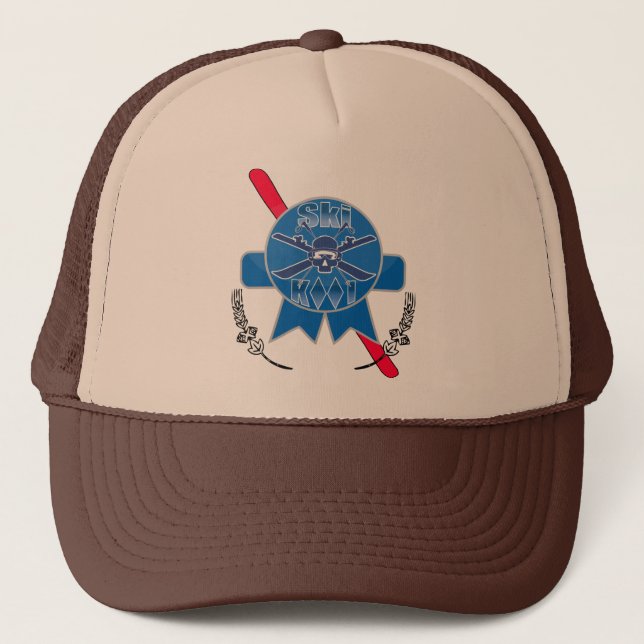 Gorra De Camionero Casquillo de los camioneros de Pabst Blue Ribbon (Anverso)