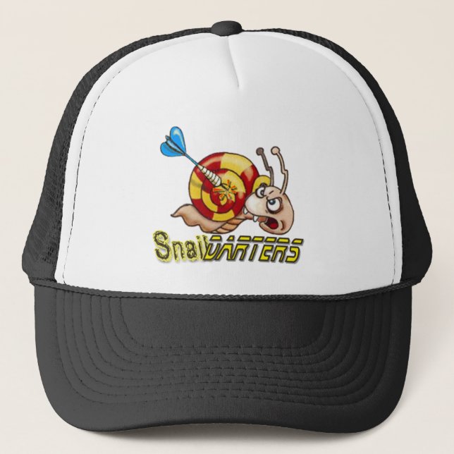 Gorra De Camionero casquillo de los darters de caracol (Anverso)