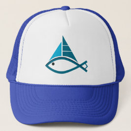 Gorra De Camionero casquillo de los pescados de la vela