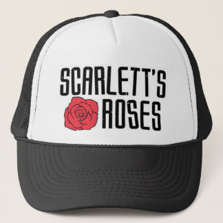 Gorra De Camionero Casquillo de los rosas de Scarlett