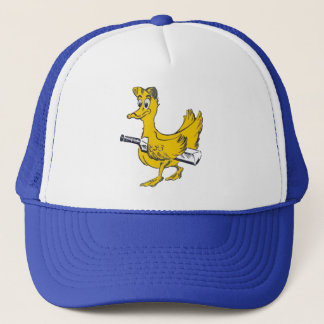 Gorra De Camionero Casquillo de oro del grillo del pato