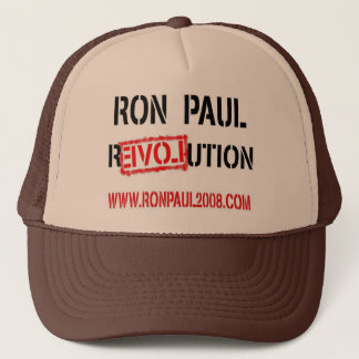 Gorra De Camionero Casquillo de Ron Paul