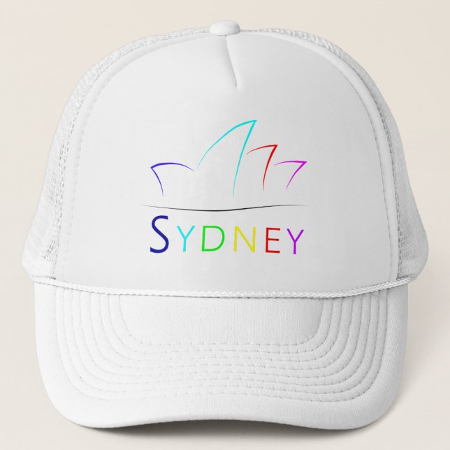 Gorra De Camionero Casquillo de Sydney (Anverso)