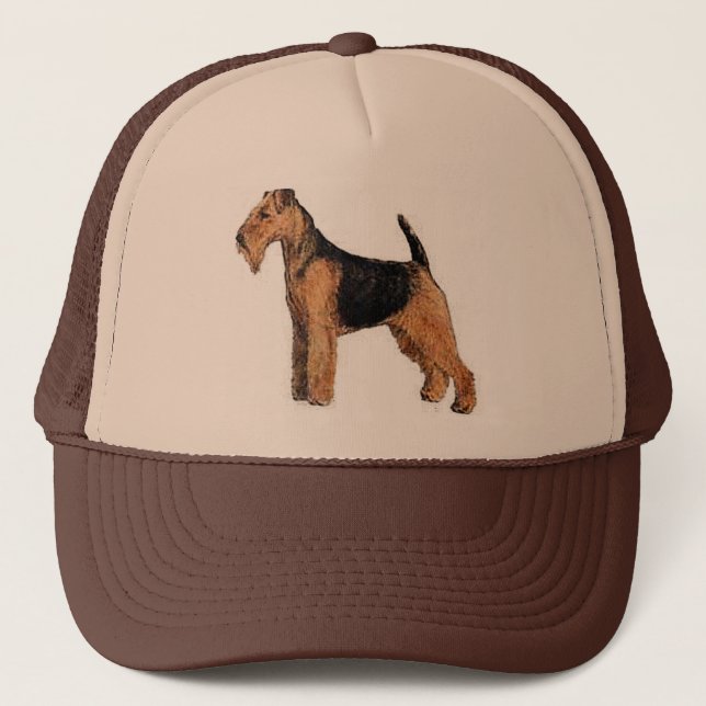 Gorra De Camionero Casquillo de Terrier galés (Anverso)