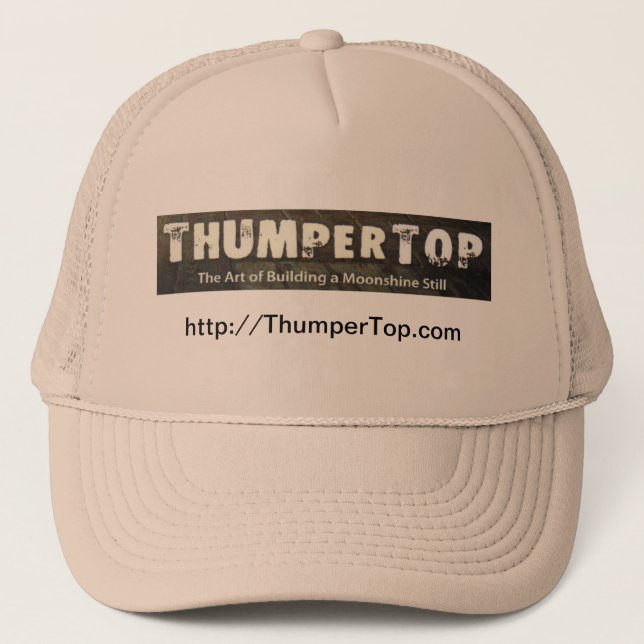 Gorra De Camionero Casquillo de ThumperTop (Anverso)