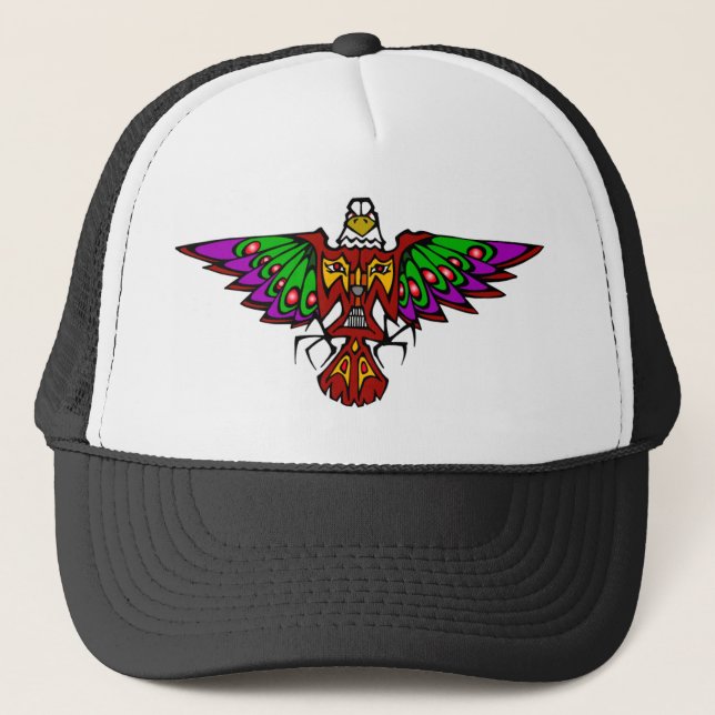 Gorra De Camionero Casquillo de Thunderbird (Anverso)