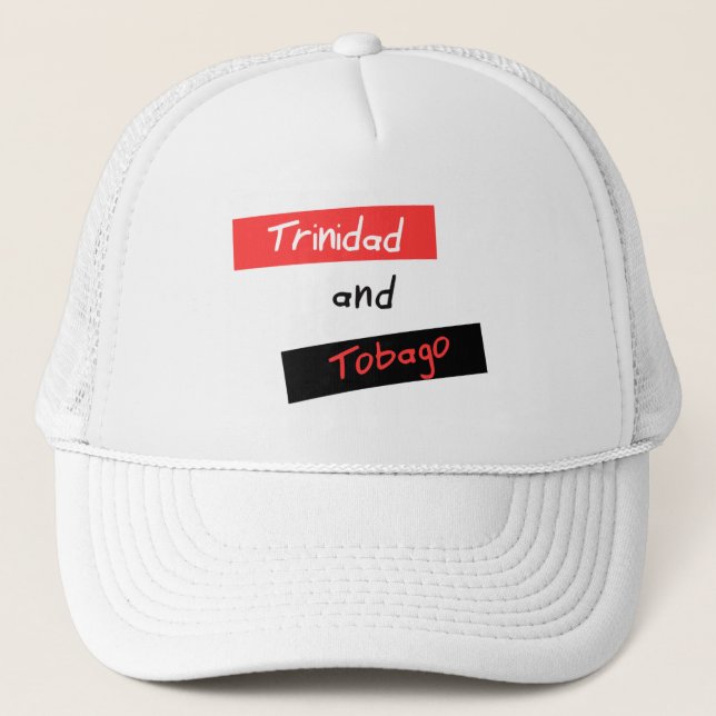 Gorra De Camionero Casquillo de Trinidad and Tobago (Anverso)