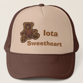 Gorra De Camionero Casquillo del amor de la iota