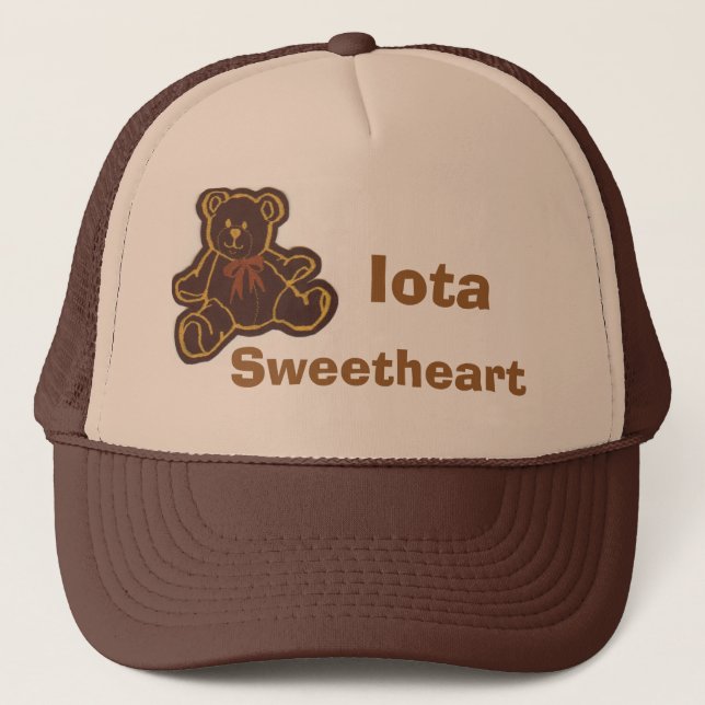 Gorra De Camionero Casquillo del amor de la iota (Anverso)
