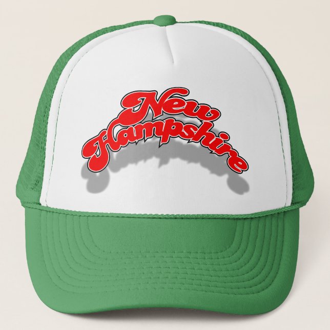 Gorra De Camionero Casquillo del arco de New Hampshire (Anverso)