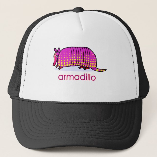 Gorra De Camionero Casquillo del armadillo (Anverso)