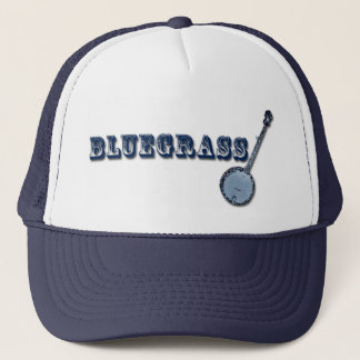 Gorra De Camionero Casquillo del banjo del Bluegrass