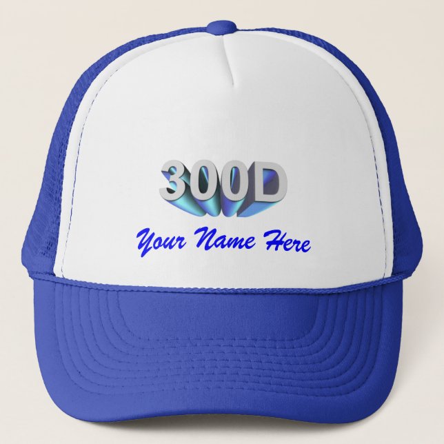 Gorra De Camionero Casquillo del Benz 300D de Mercedes (Anverso)