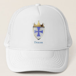 GORRA DE CAMIONERO CASQUILLO DEL BLANCO DEL DIÁCONO DE E.O.C