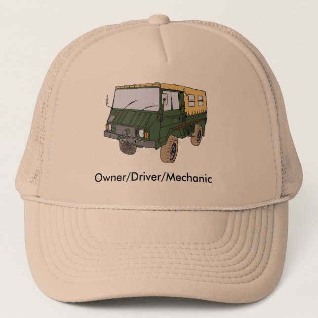 Gorra De Camionero Casquillo del camión de Pinzgauer (Anverso)