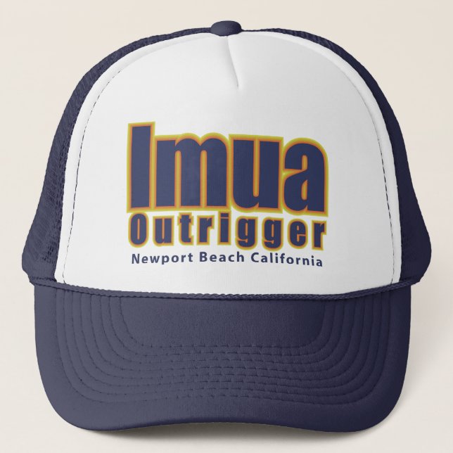 Gorra De Camionero Casquillo del camionero de IMUA (Anverso)