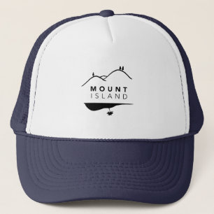 Gorra De Camionero Casquillo del camionero de la isla del soporte