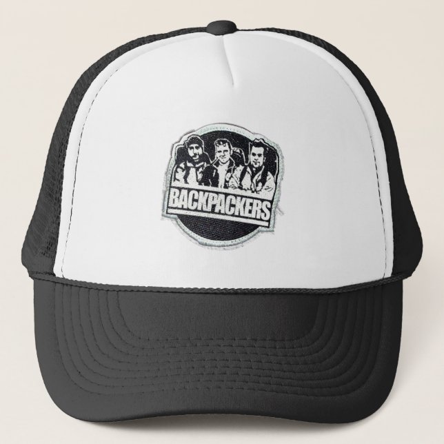 GORRA DE CAMIONERO CASQUILLO DEL CAMIONERO DE LOS BACKPACKERS (Anverso)