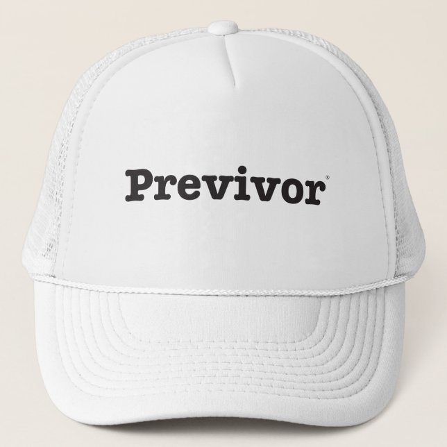 Gorra De Camionero Casquillo del camionero de Previvor® (Anverso)