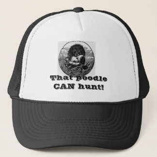 Gorra De Camionero Casquillo del caniche de la caza