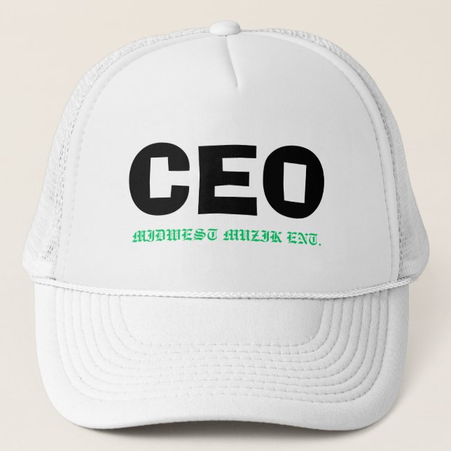 GORRA DE CAMIONERO CASQUILLO DEL CEO (Anverso)