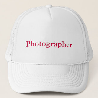Gorra De Camionero Casquillo del fotógrafo