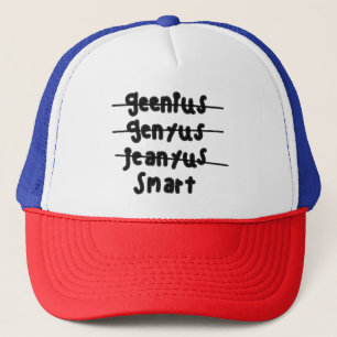 Gorra De Camionero Casquillo del genio
