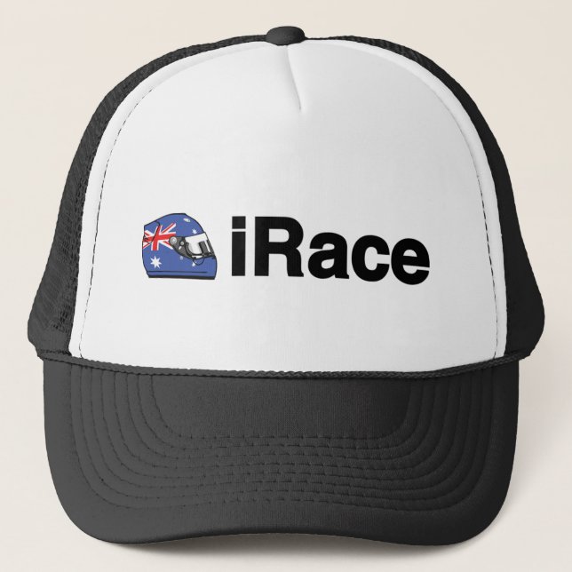 Gorra De Camionero casquillo del iRace (Anverso)