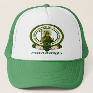 Gorra De Camionero Casquillo del lema del clan de Cavanagh