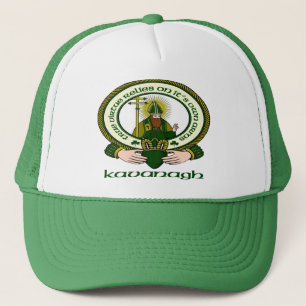 Gorra De Camionero Casquillo del lema del clan de Kavanagh
