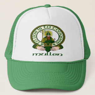 Gorra De Camionero Casquillo del lema del clan de Mullen