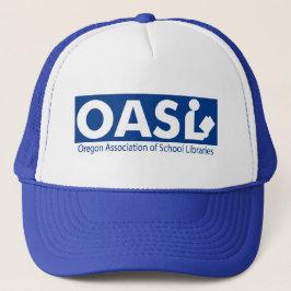 Gorra De Camionero Casquillo del logotipo de OASL