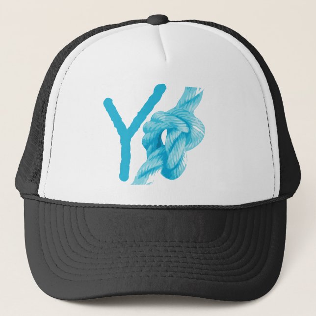 Gorra De Camionero Casquillo del nudo de Y (Anverso)