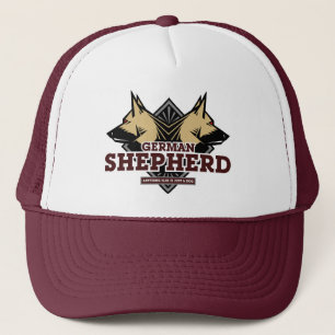 Gorra De Camionero Casquillo del pastor alemán