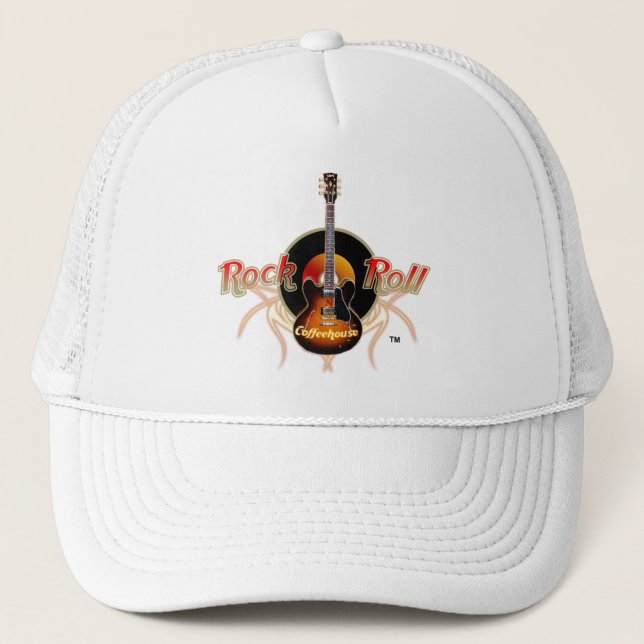 Gorra De Camionero Casquillo del rollo de la roca n (Anverso)