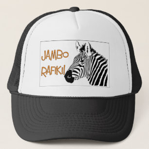Gorra De Camionero Casquillo del safari de Jambo Rafiki