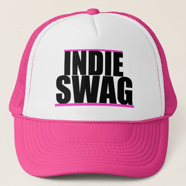 Gorra De Camionero Casquillo del Swag del indie (Anverso)