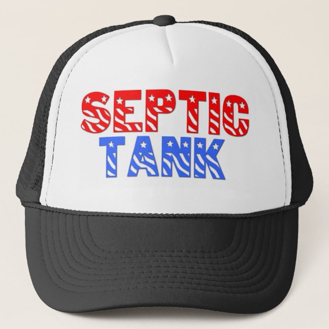 Gorra De Camionero Casquillo del tanque séptico (Anverso)