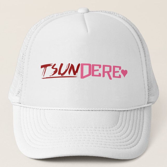 Gorra De Camionero casquillo del tsundere (Anverso)