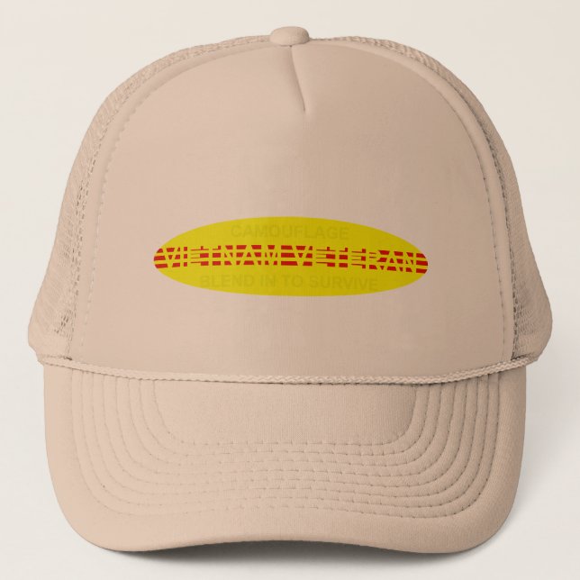 Gorra De Camionero Casquillo del veterano de Vietnam (Anverso)