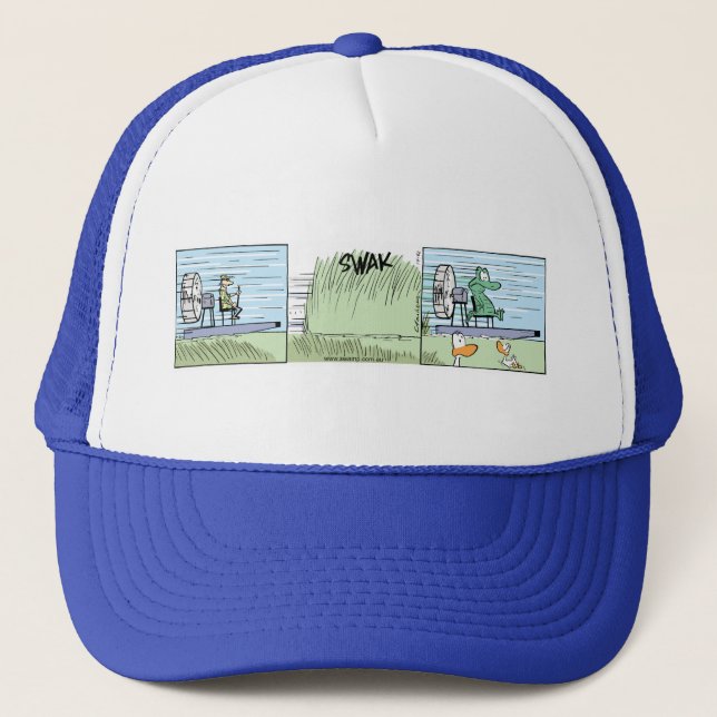 Gorra De Camionero Casquillo divertido del barco del aire (Anverso)