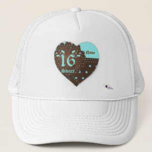 Gorra De Camionero Casquillo dotado del dulce dieciséis -