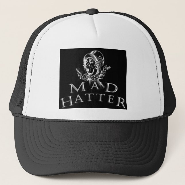 Gorra De Camionero Casquillo enojado de la bola del sombrerero (Anverso)