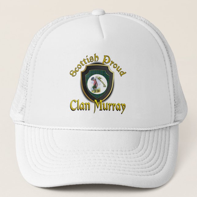 Gorra De Camionero Casquillo escocés de la dinastía de Murray del (Anverso)