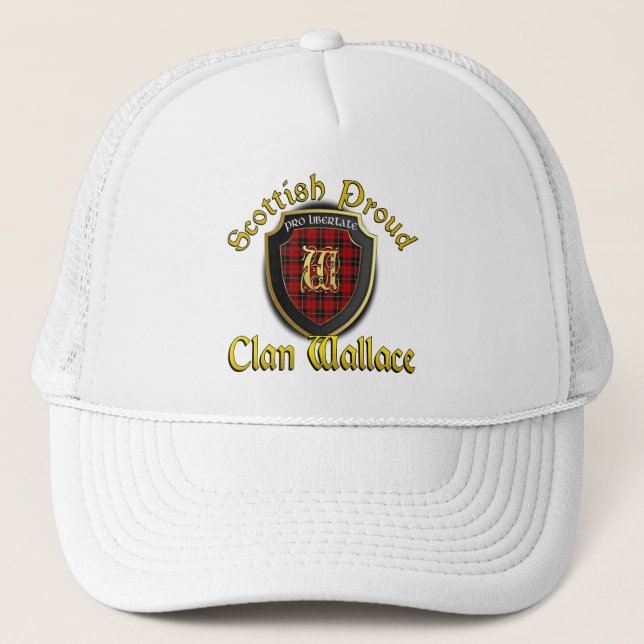 Gorra De Camionero Casquillo escocés de la dinastía de Wallace del (Anverso)