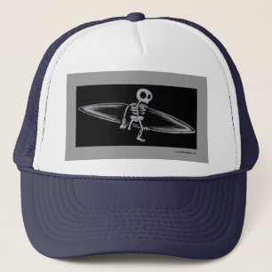 Gorra De Camionero Casquillo esquelético del amputado de la persona