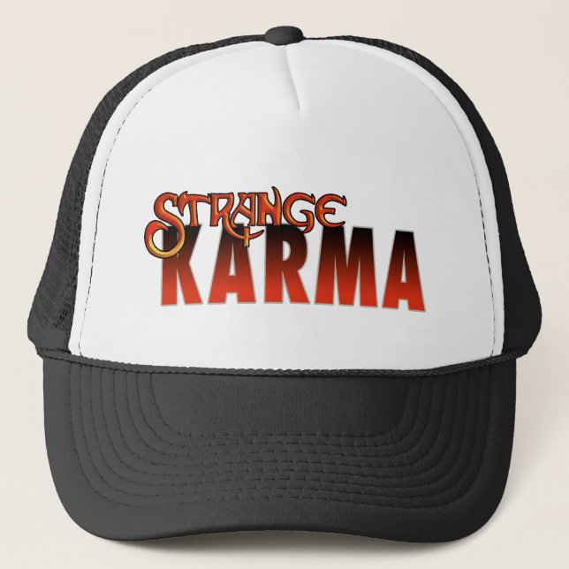 GORRA DE CAMIONERO CASQUILLO EXTRAÑO DE LAS KARMAS (Anverso)