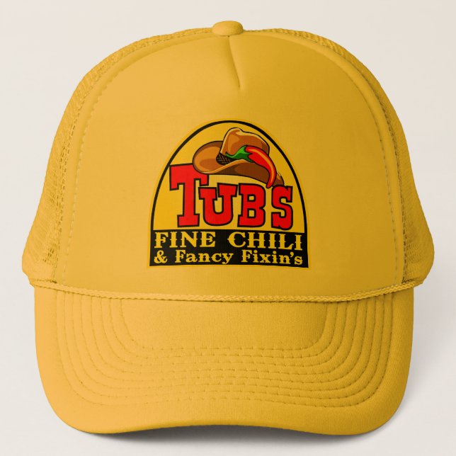 Gorra De Camionero Casquillo fino del chile de la tina (Anverso)